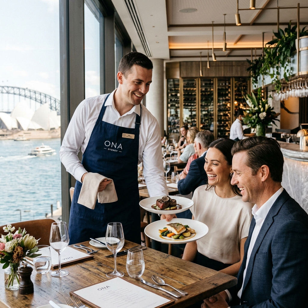 Hospitality chuyên nghiệp tại Úc
